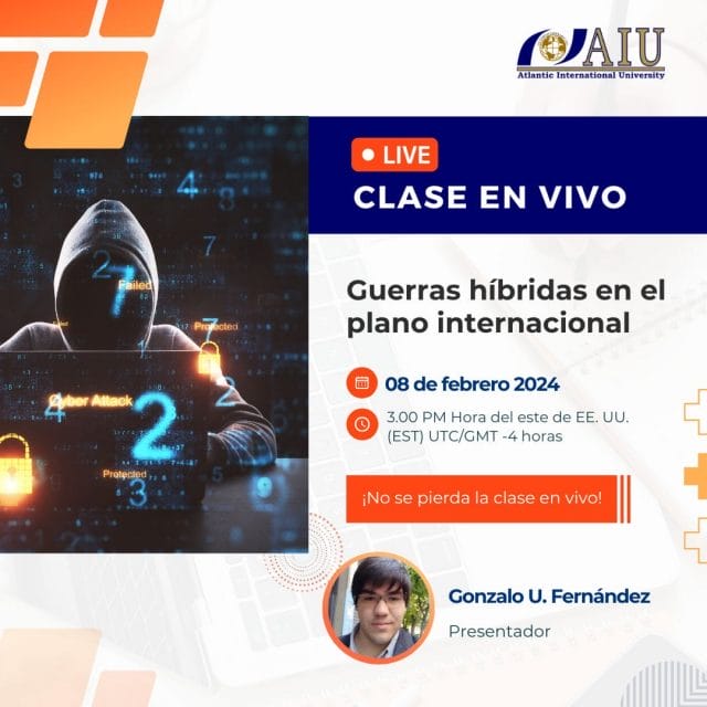 Domaines d'études Bachelor 271 Guerras hibridas en el plano internacional