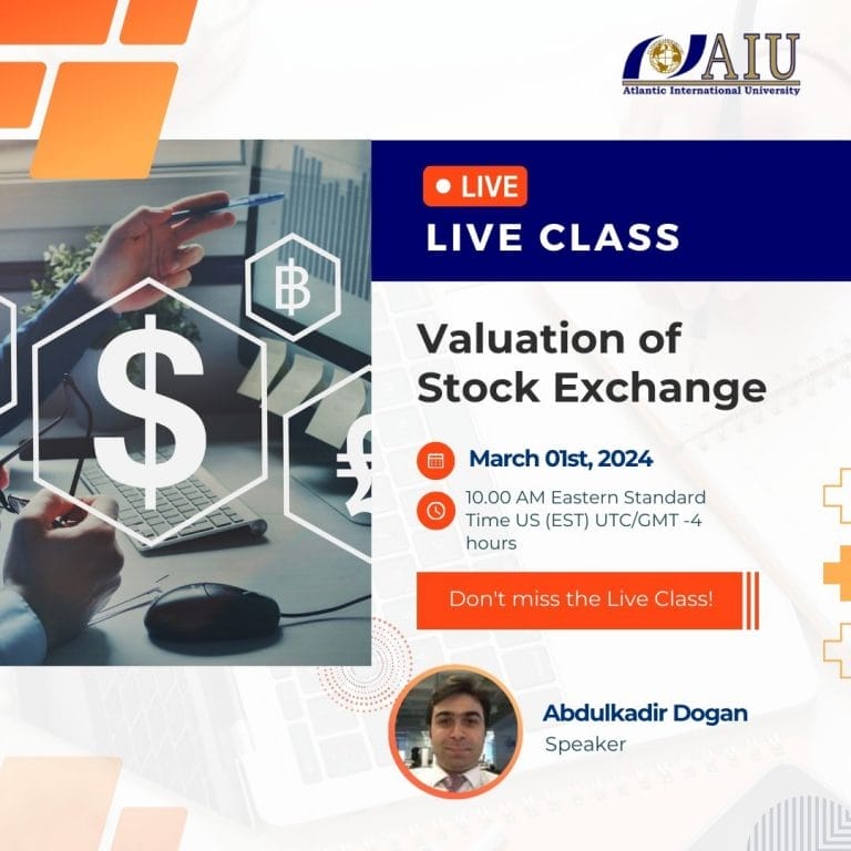 Valuation of stock exchange