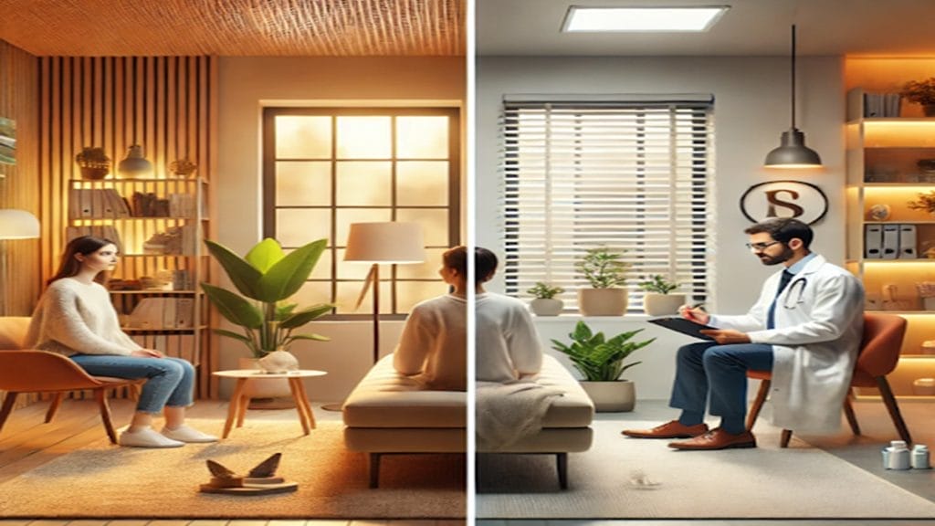 Therapists vs. Psychiatric providers